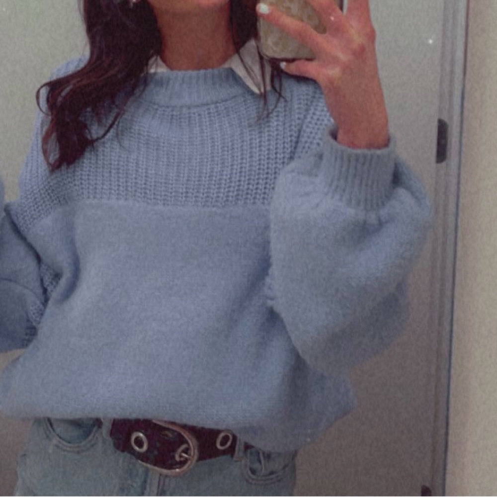Baby Blue Sweater